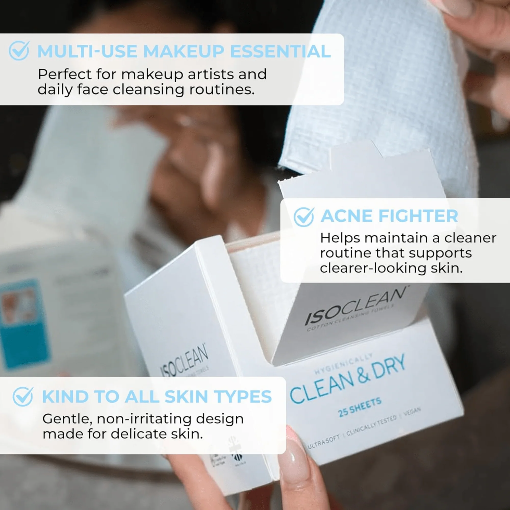 Cotton Cleansing Towels - Image 4