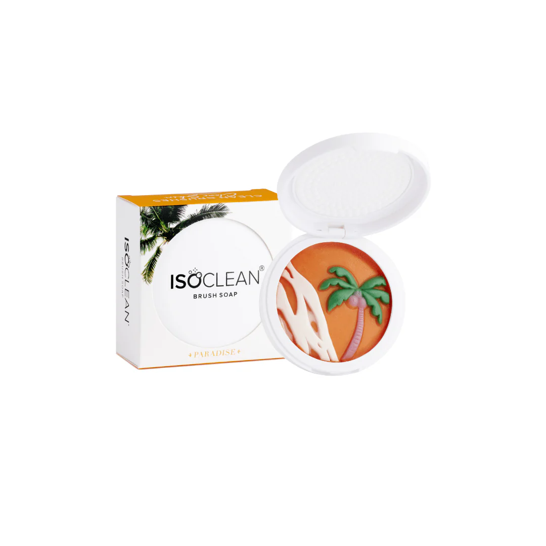 Scented makeup brush soap compact - Image 13