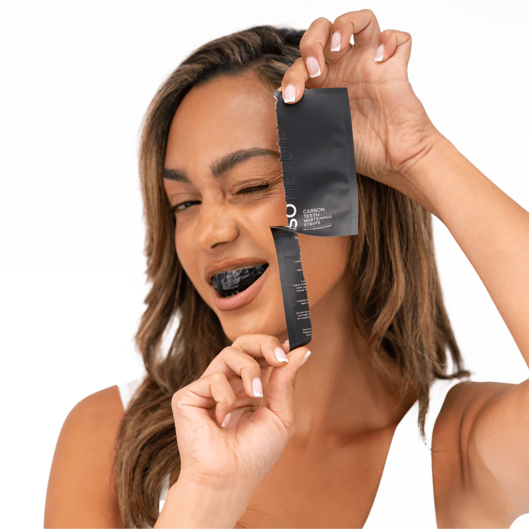 Teeth Whitening Strips (28 strips) Available In Clear Or Carbon - Image 8