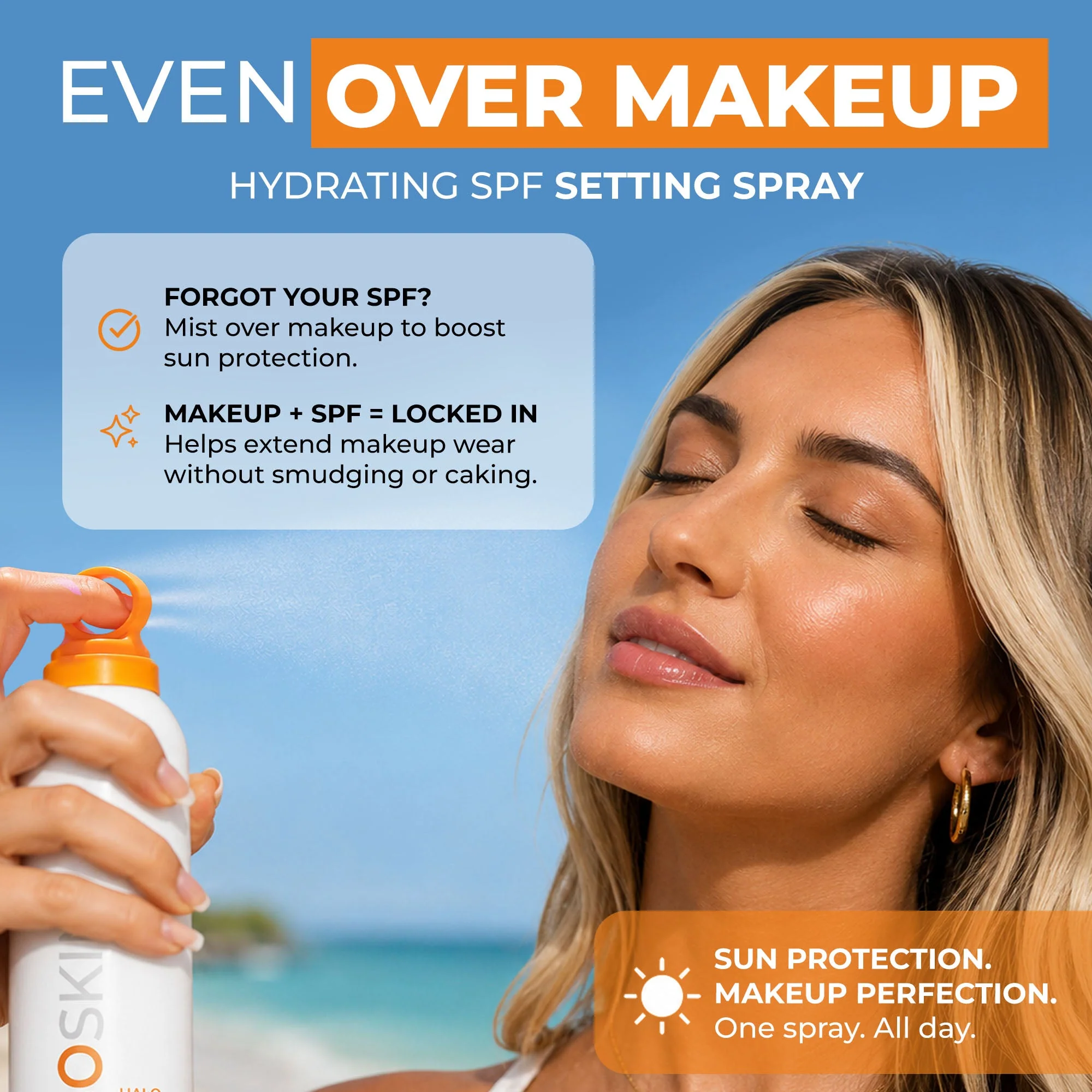Halo SPF 50 spray - PA+++ UVA/UVB Protection - Image 4